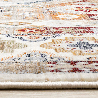 Classic Traditional Border Cream Area Rug-9