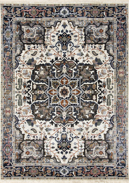 Classic Traditional Grey Area Rug
