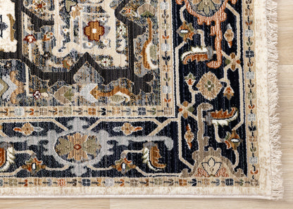 Classic Traditional Grey Area Rug