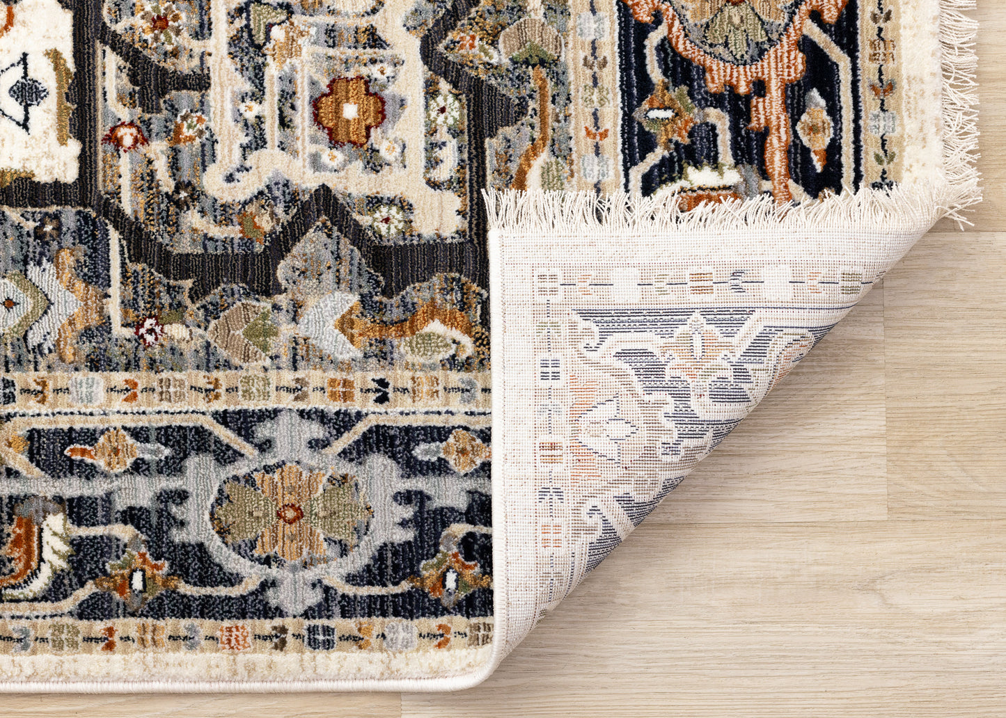 Classic Traditional Grey Area Rug