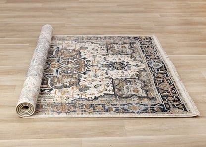 Classic Traditional Grey Area Rug