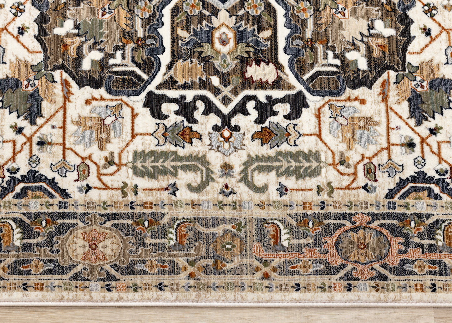 Classic Traditional Grey Area Rug