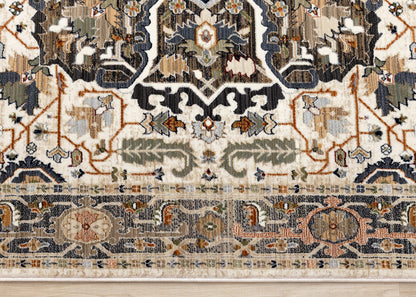 Classic Traditional Grey Area Rug