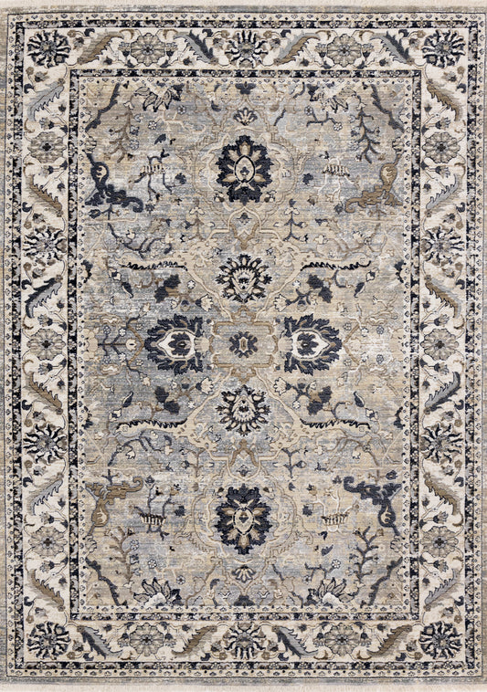 Contemporary Elegant Beige Area Rug