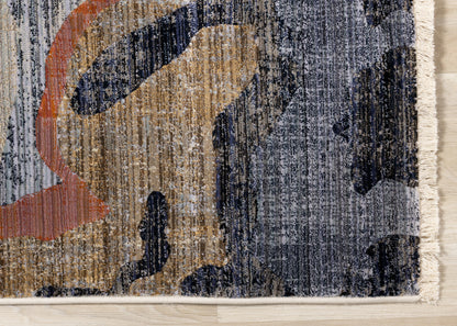 Contemporary Organic Beige Area Rug-5