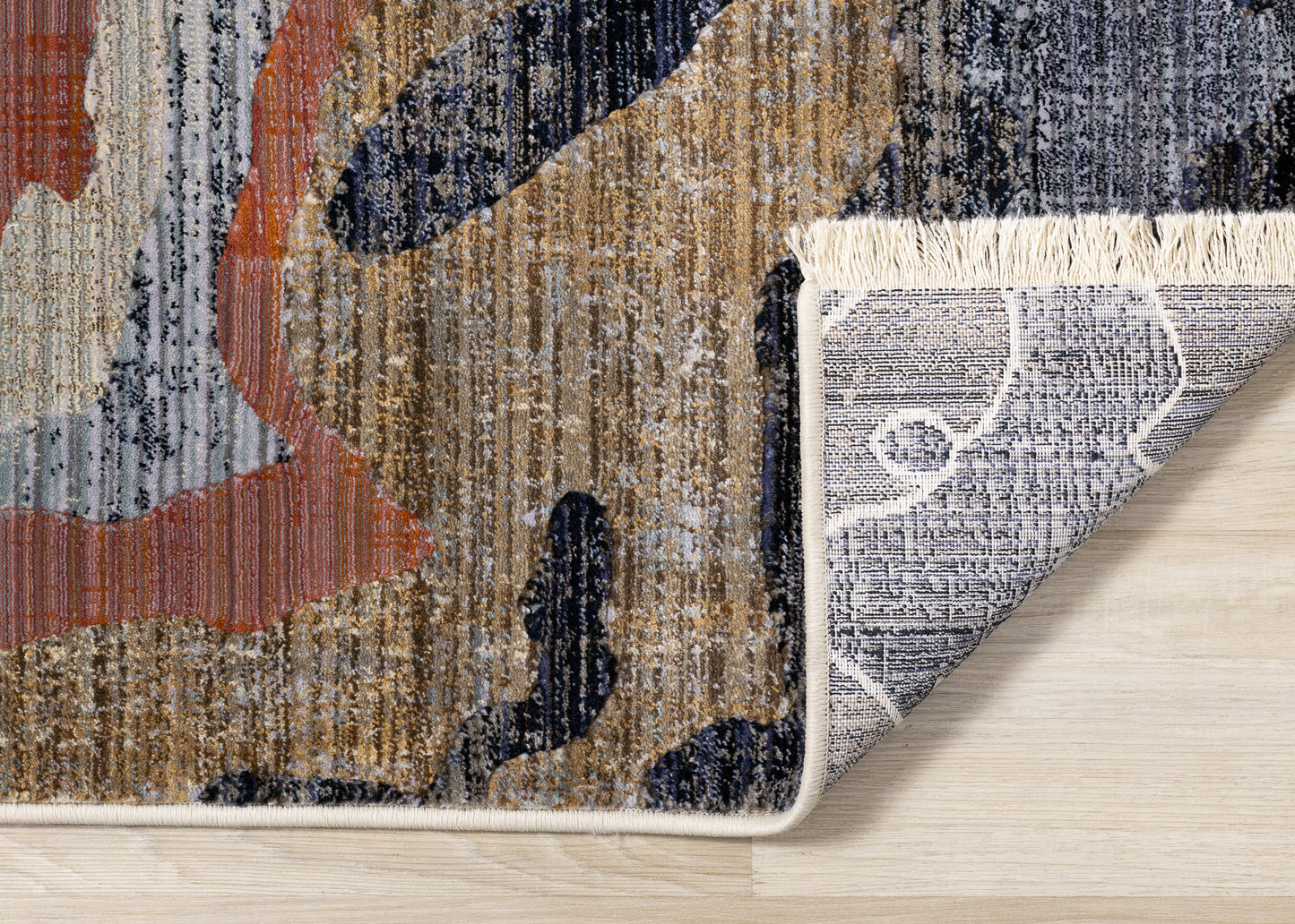 Contemporary Organic Beige Area Rug-6