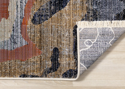 Contemporary Organic Beige Area Rug-6