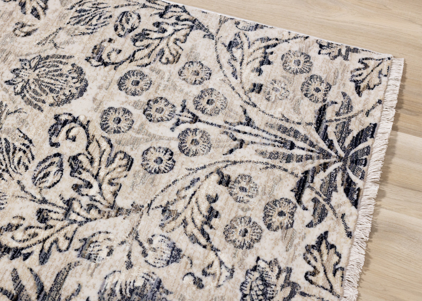 Classic Traditional Cream Area Rug-4