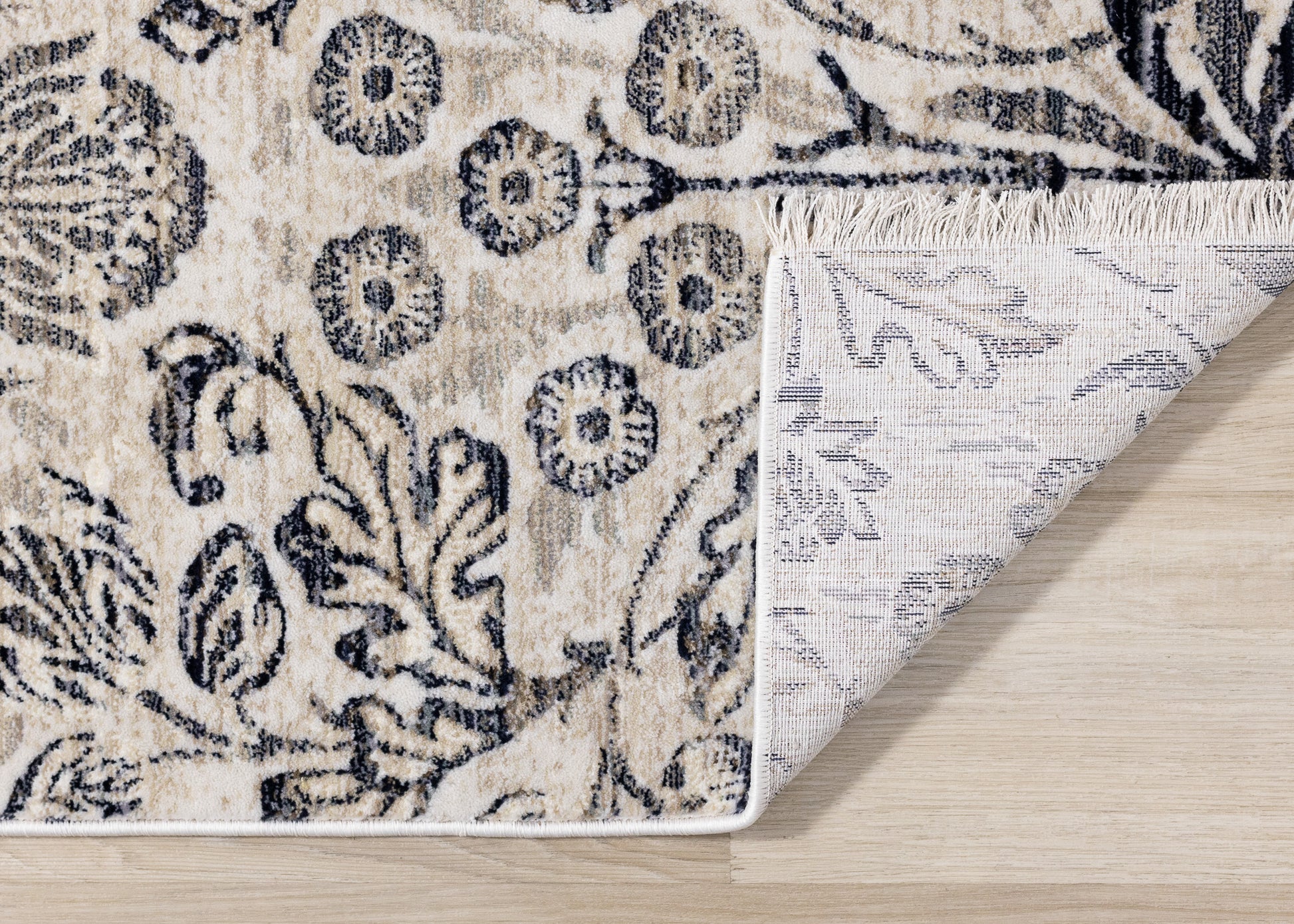 Classic Traditional Cream Area Rug-6