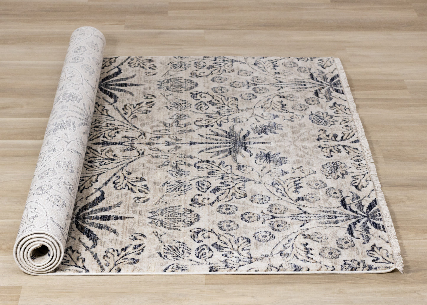 Classic Traditional Cream Area Rug-7
