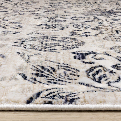 Classic Traditional Cream Area Rug-9