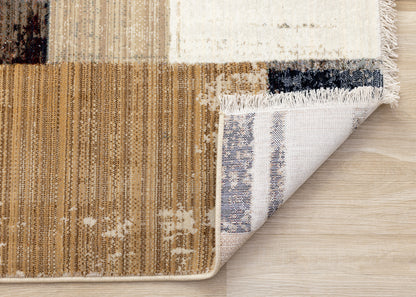 Contemporary Geometric Tribal Area Area Rug-6