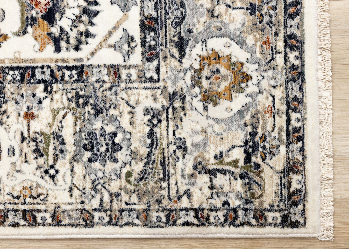 Classic Traditional Elegant Cream Area Rug