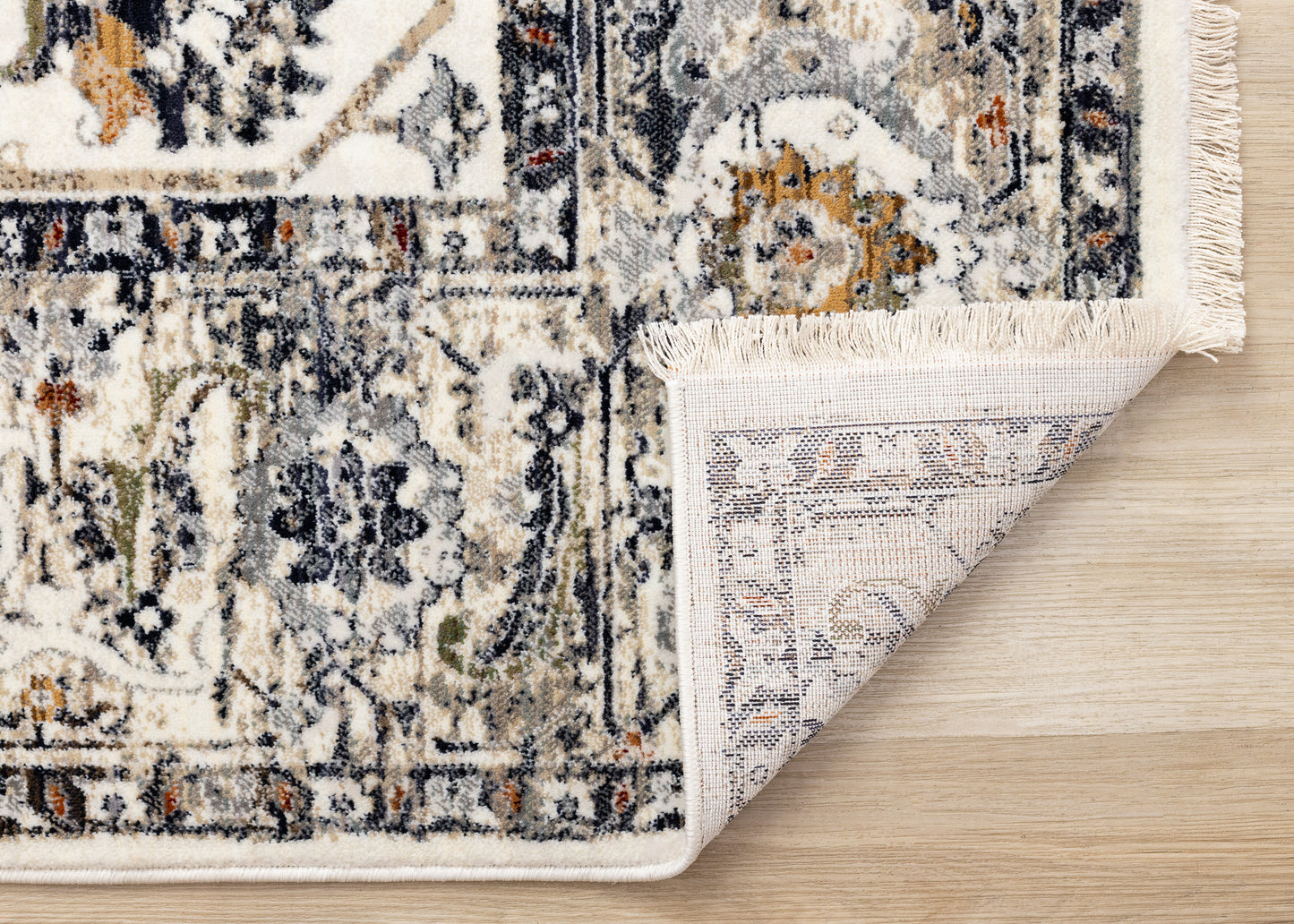 Classic Traditional Elegant Cream Area Rug