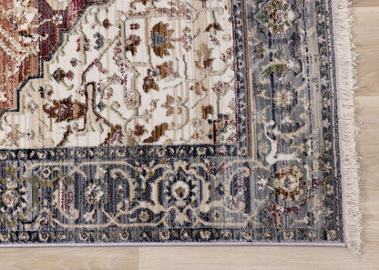 Classic Traditional Elegant Pink Area Rug