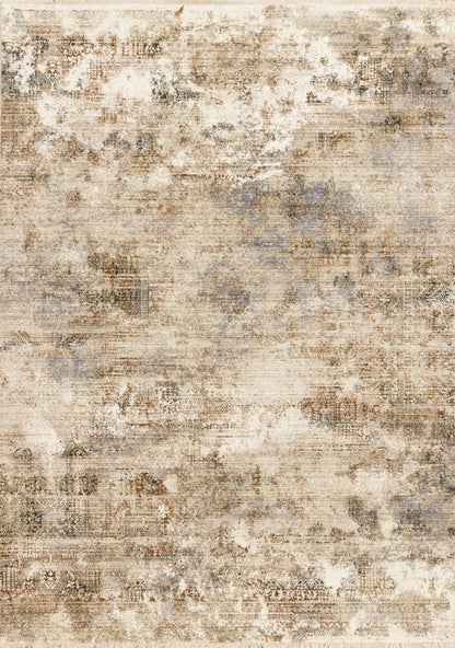 Contemporary Tribal Southwestern Cream Area Rug