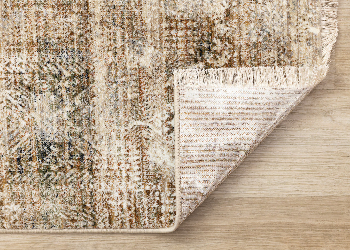 Contemporary Tribal Southwestern Cream Area Rug