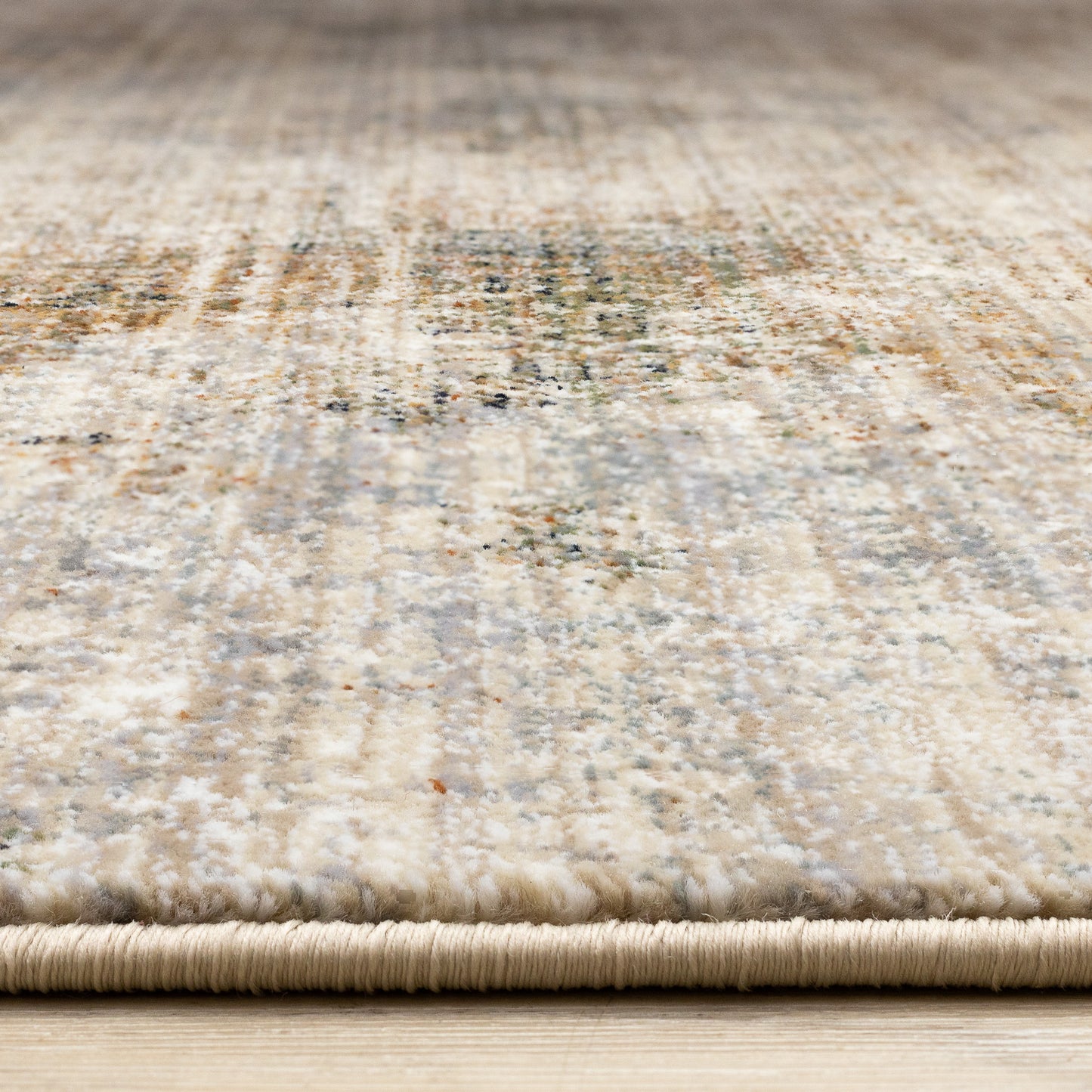 Contemporary Tribal Southwestern Cream Area Rug
