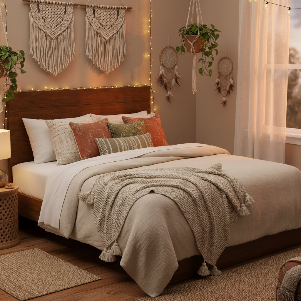 Decorative Throw Natural