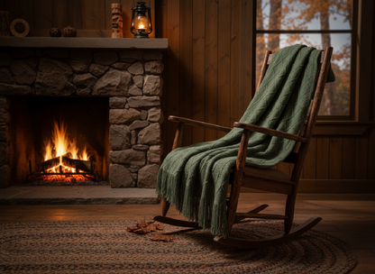 Decorative Throw Sage green