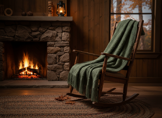 Decorative Throw Sage green