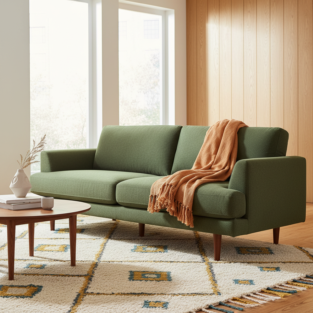 Decorative Throw Terracotta