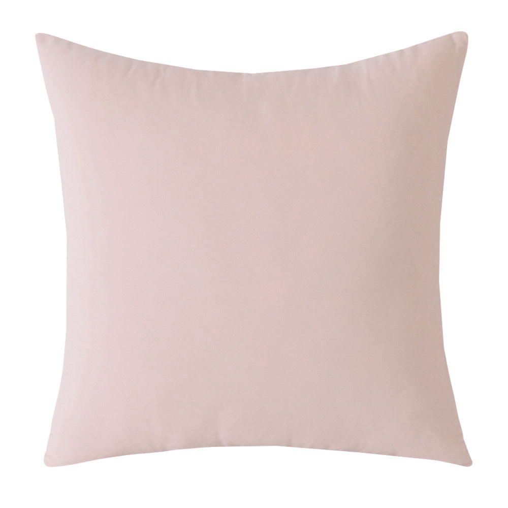 Soft Velvet Pink Pillow with Insert & Cover