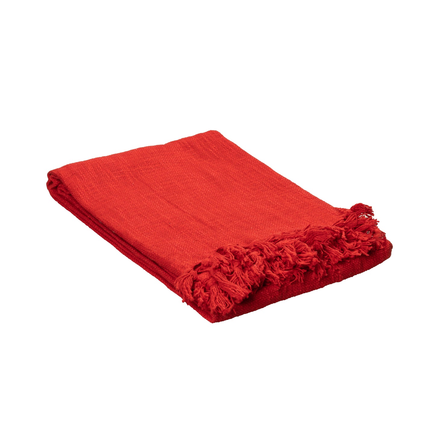 Decorative Throw Red