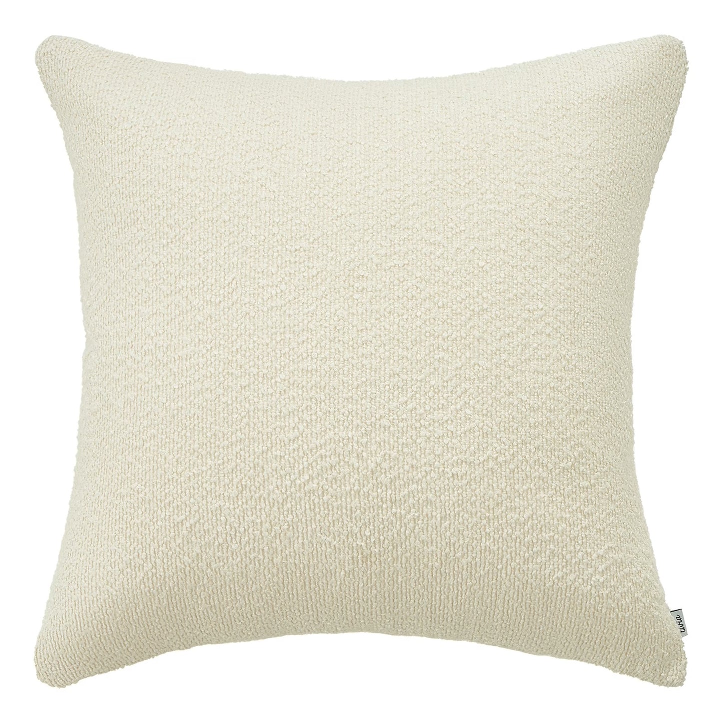 Textured Cream/Off-White Lumbar Pillow with Insert & Cover