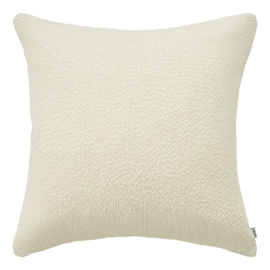 Textured Cream/Off-White Lumbar Pillow with Insert & Cover
