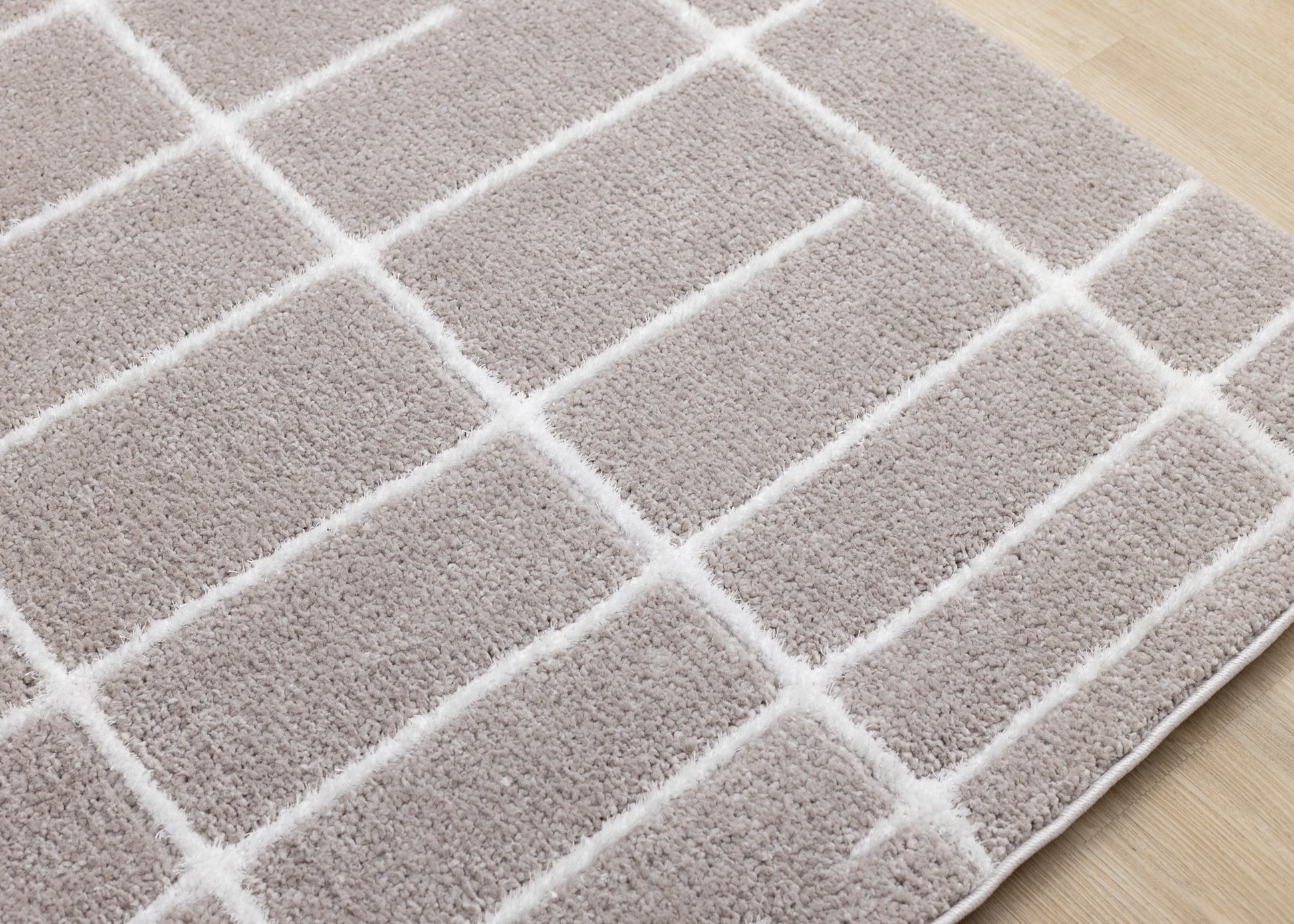Contemporary Stripes Grey Area Rug-5