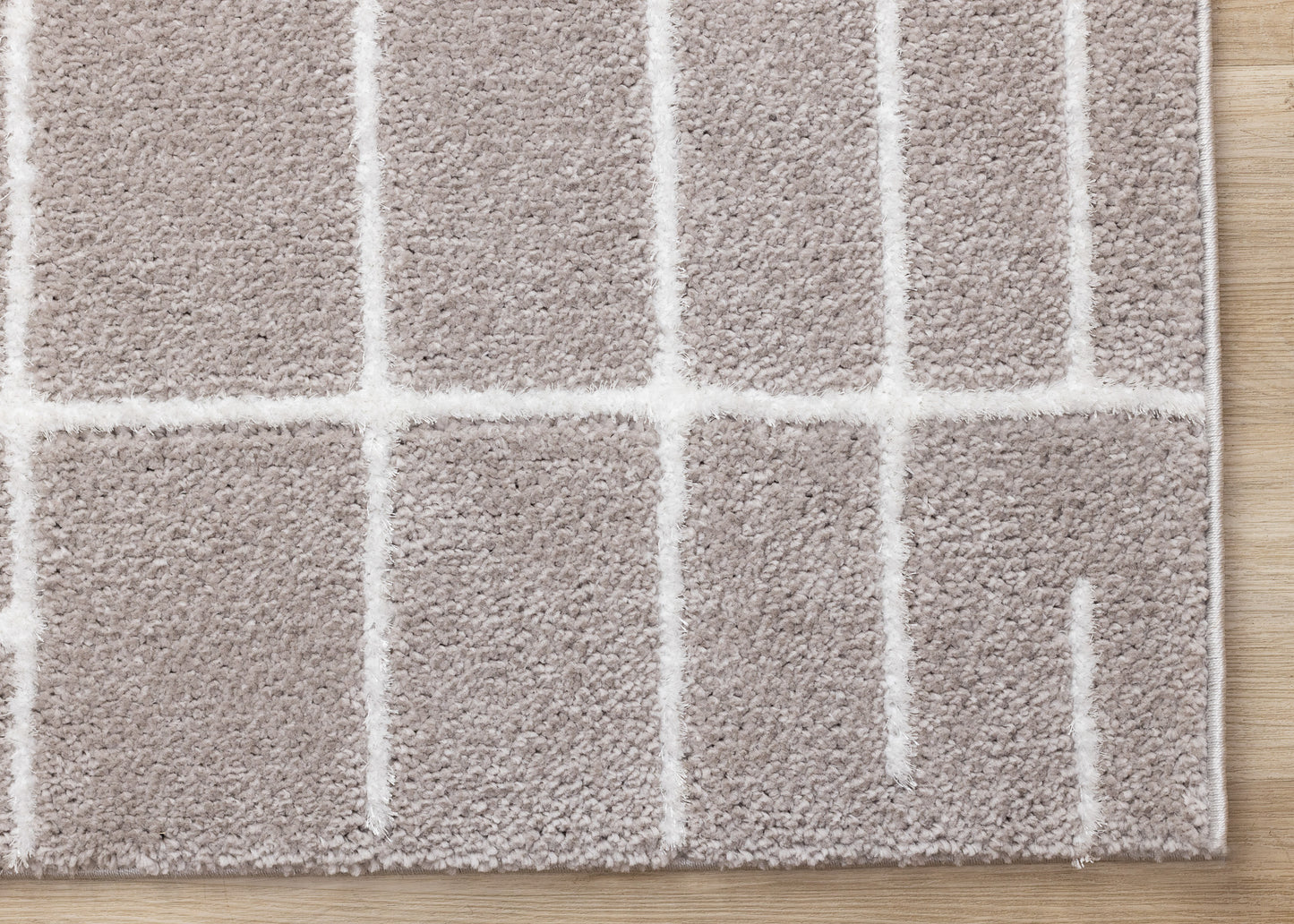 Contemporary Stripes Grey Area Rug-6