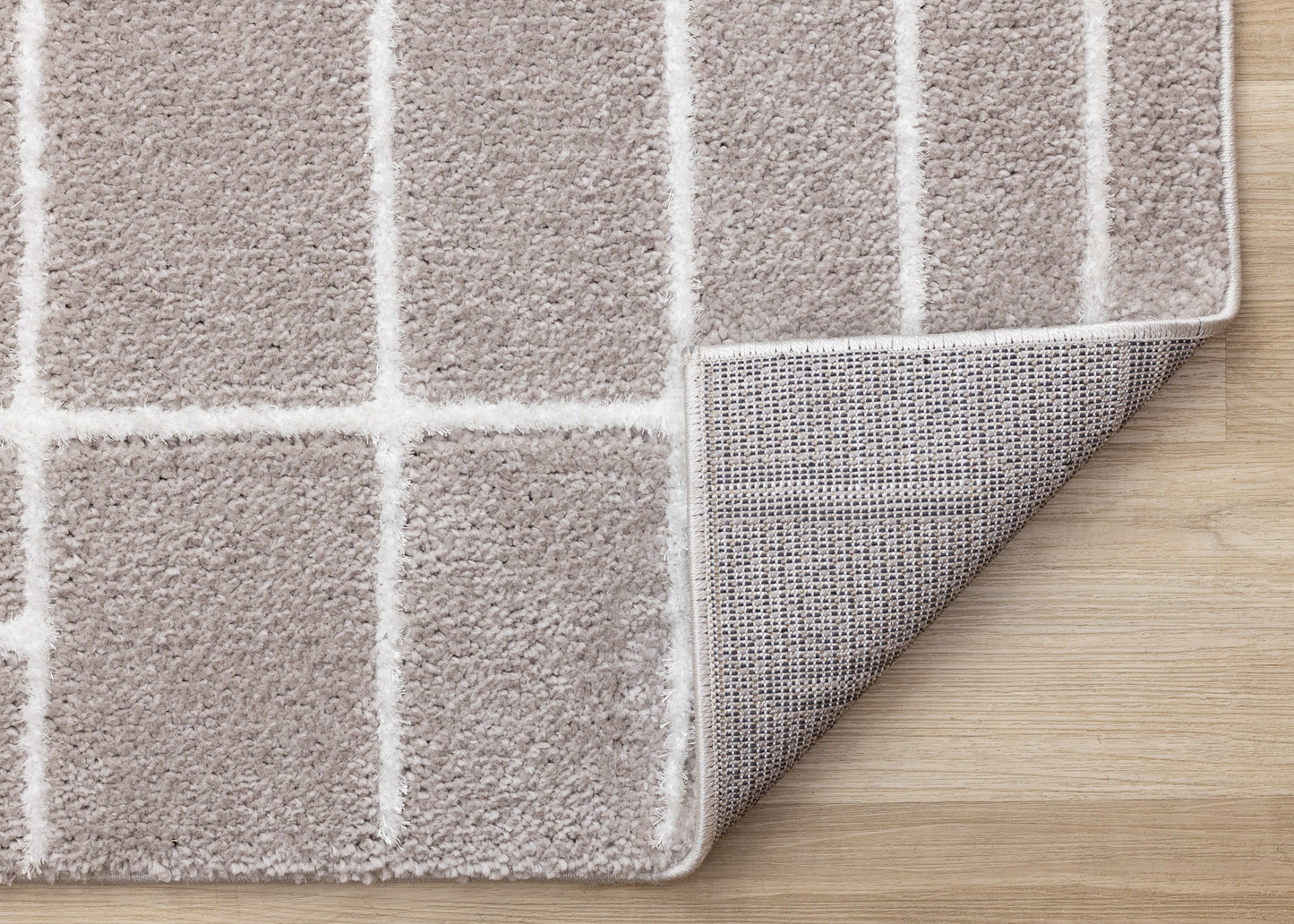 Contemporary Stripes Grey Area Rug-7