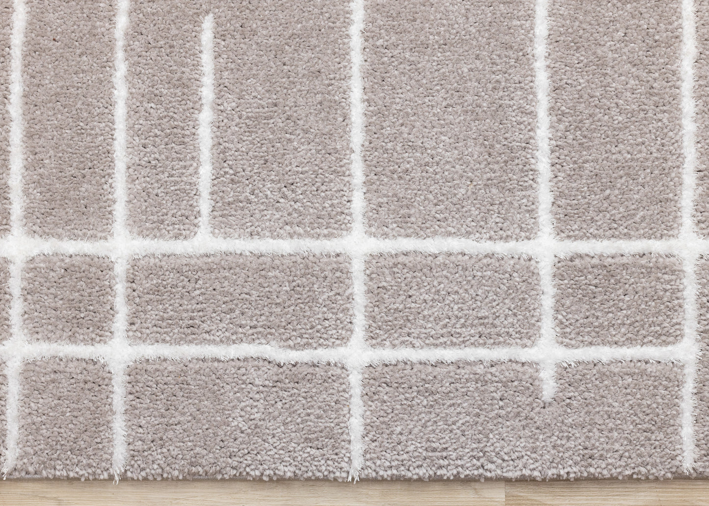 Contemporary Stripes Grey Area Rug-9