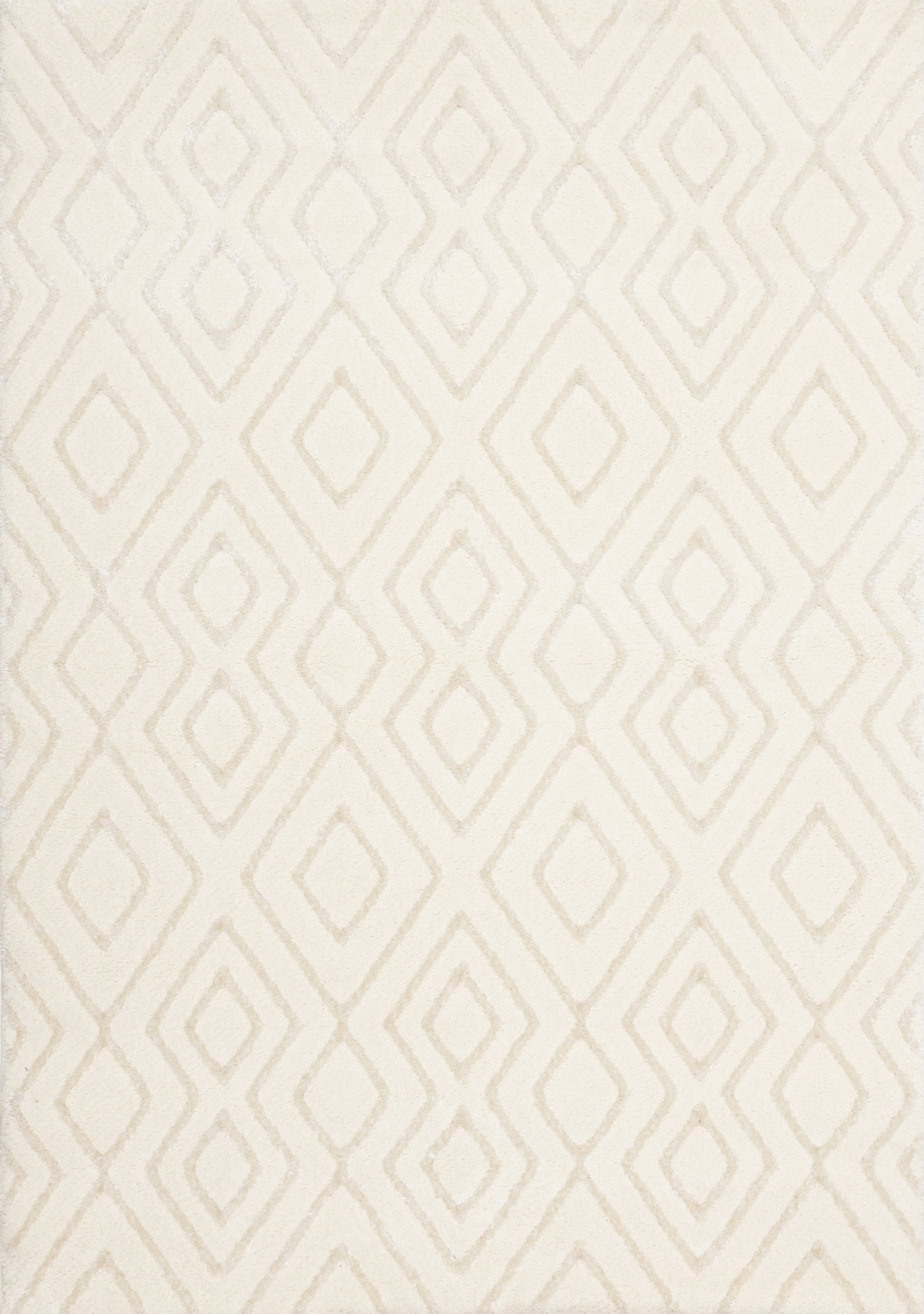 Contemporary Patchwork Cream Area Rug-3