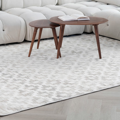 Astra Modern Abstract Beige Rug