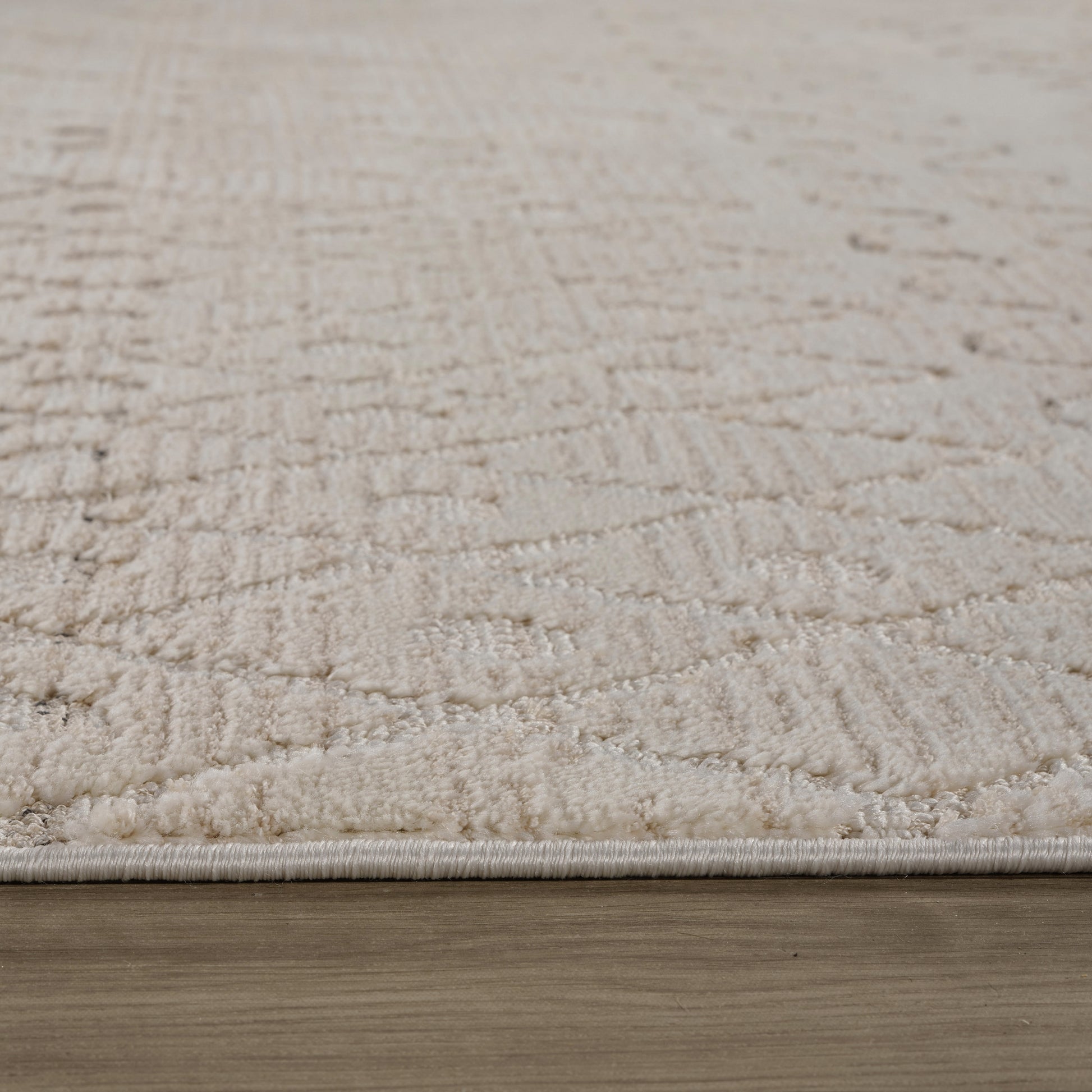 Satori Boho Contemporary Beige and Cream Indoor Rug-13