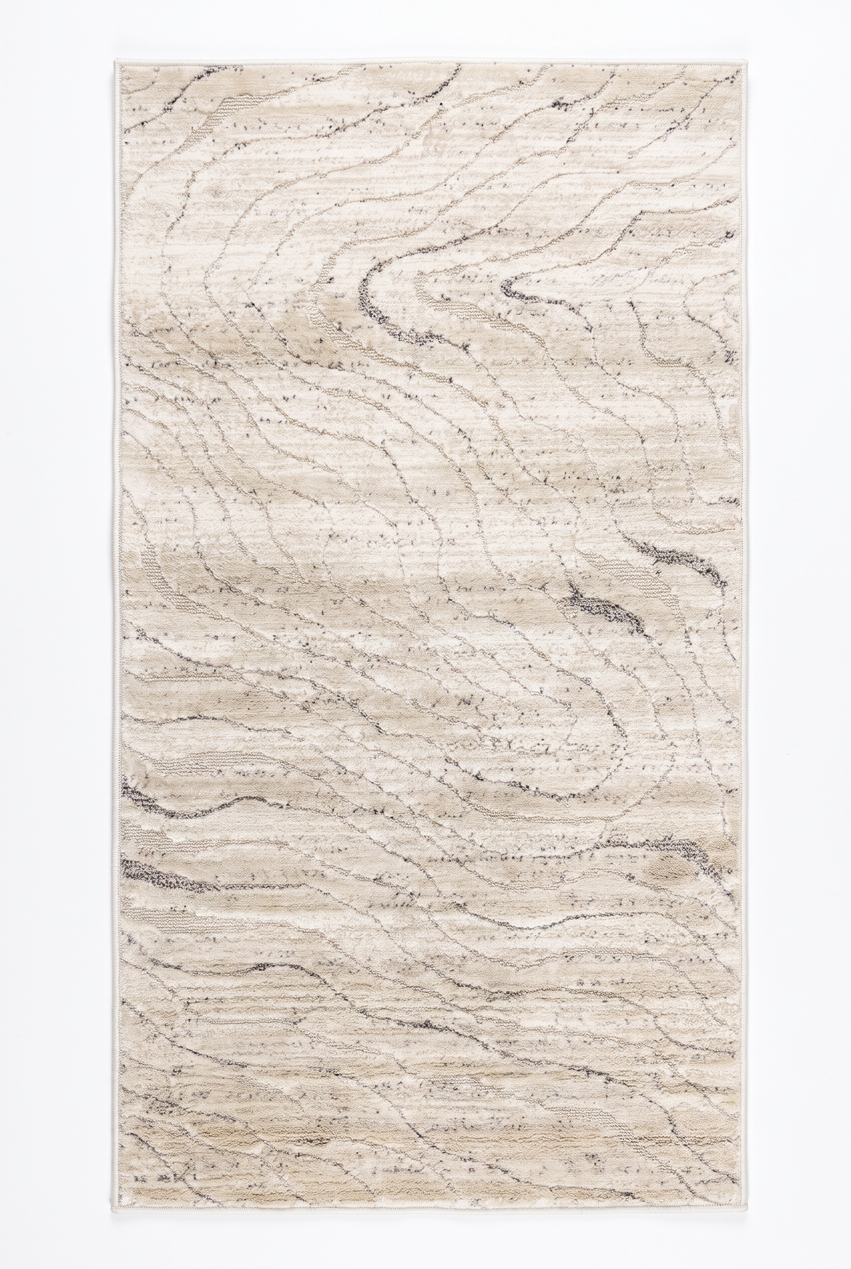 Velora Abstract Modern Beige Indoor Rug