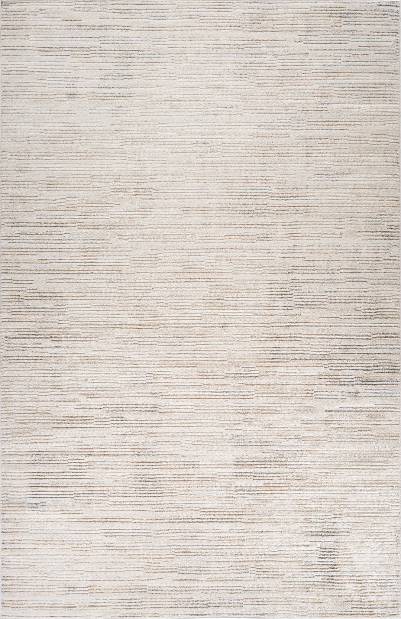 Kaori Abstract Contemporary Beige and Cream Indoor Rug-1