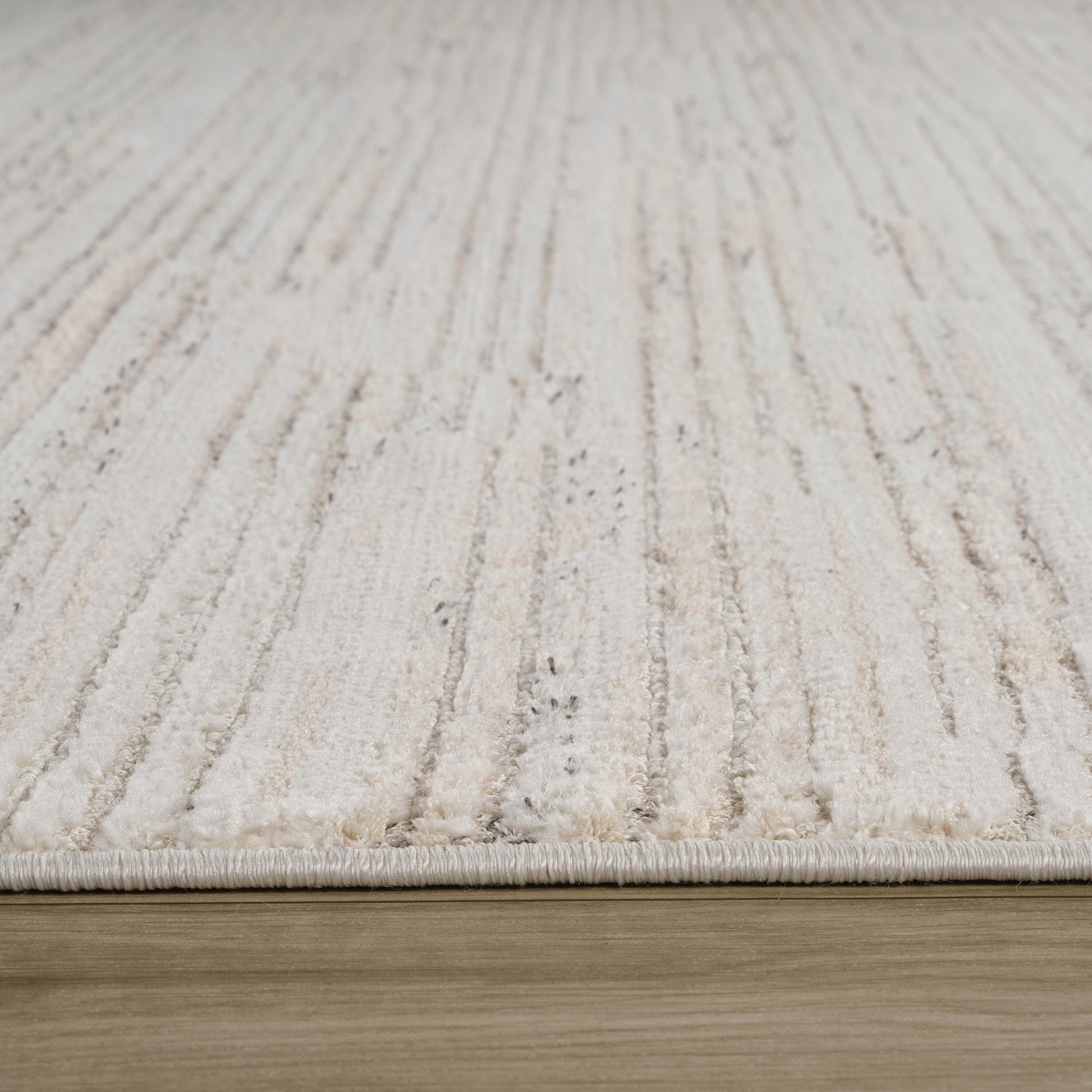 Kaori Abstract Contemporary Beige and Cream Indoor Rug-18
