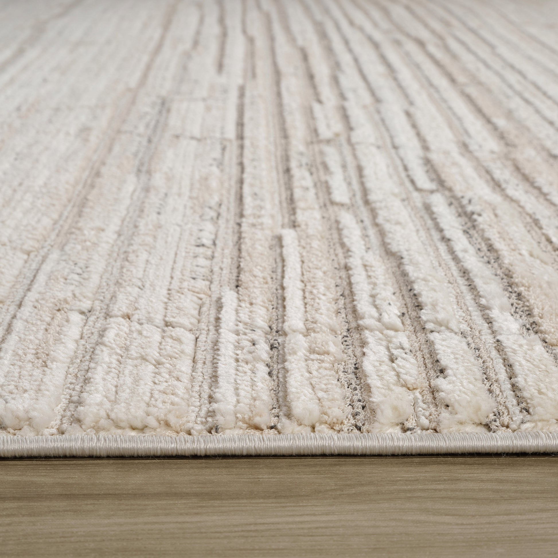 Anaya Geometric Contemporary Beige and Cream Indoor Rug-13