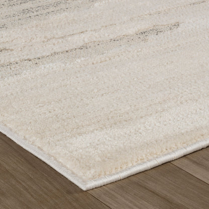 Soma Abstract Contemporary Beige and Cream Indoor Rug
