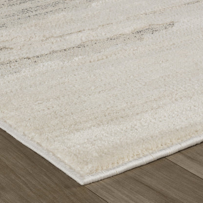 Soma Abstract Contemporary Beige and Cream Indoor Rug