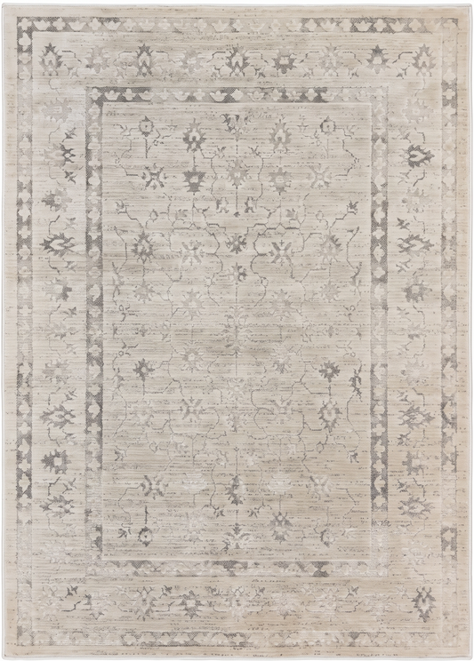 Eloria Oriental Modern Beige Indoor Rug