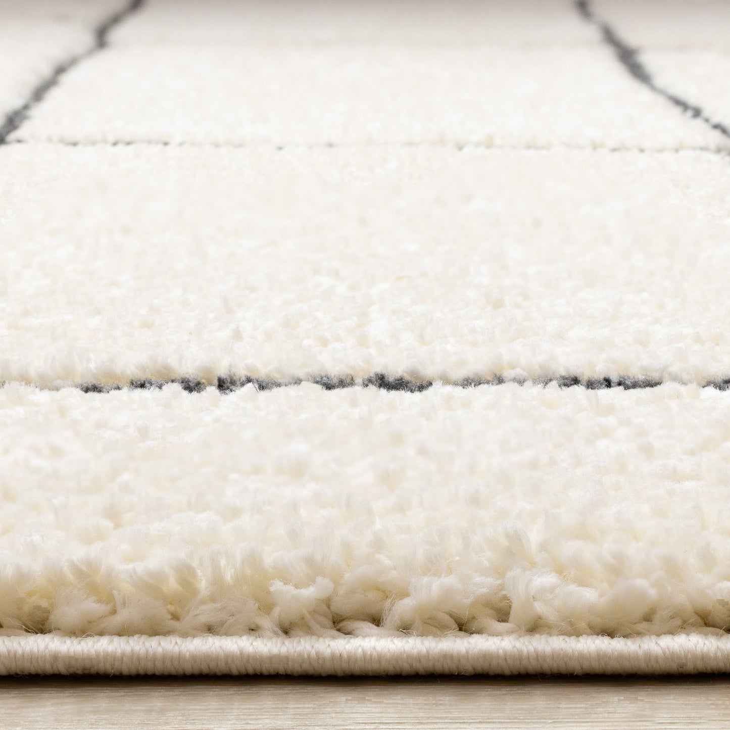 Contemporary Geometric Cream Area Rug-10
