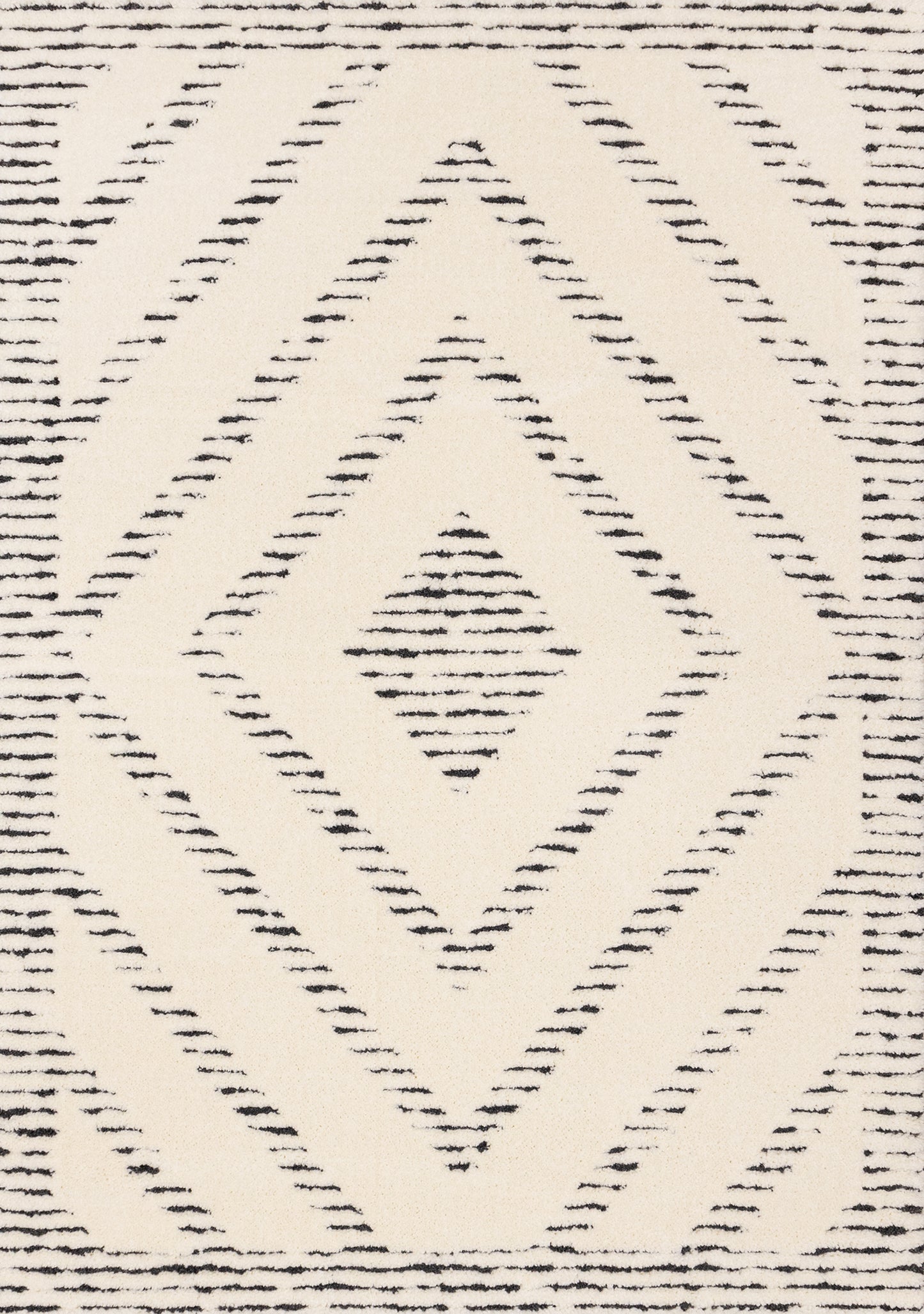 Contemporary Geometric Cream Area Rug