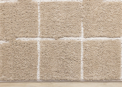 Contemporary Stripes Grey Area Rug