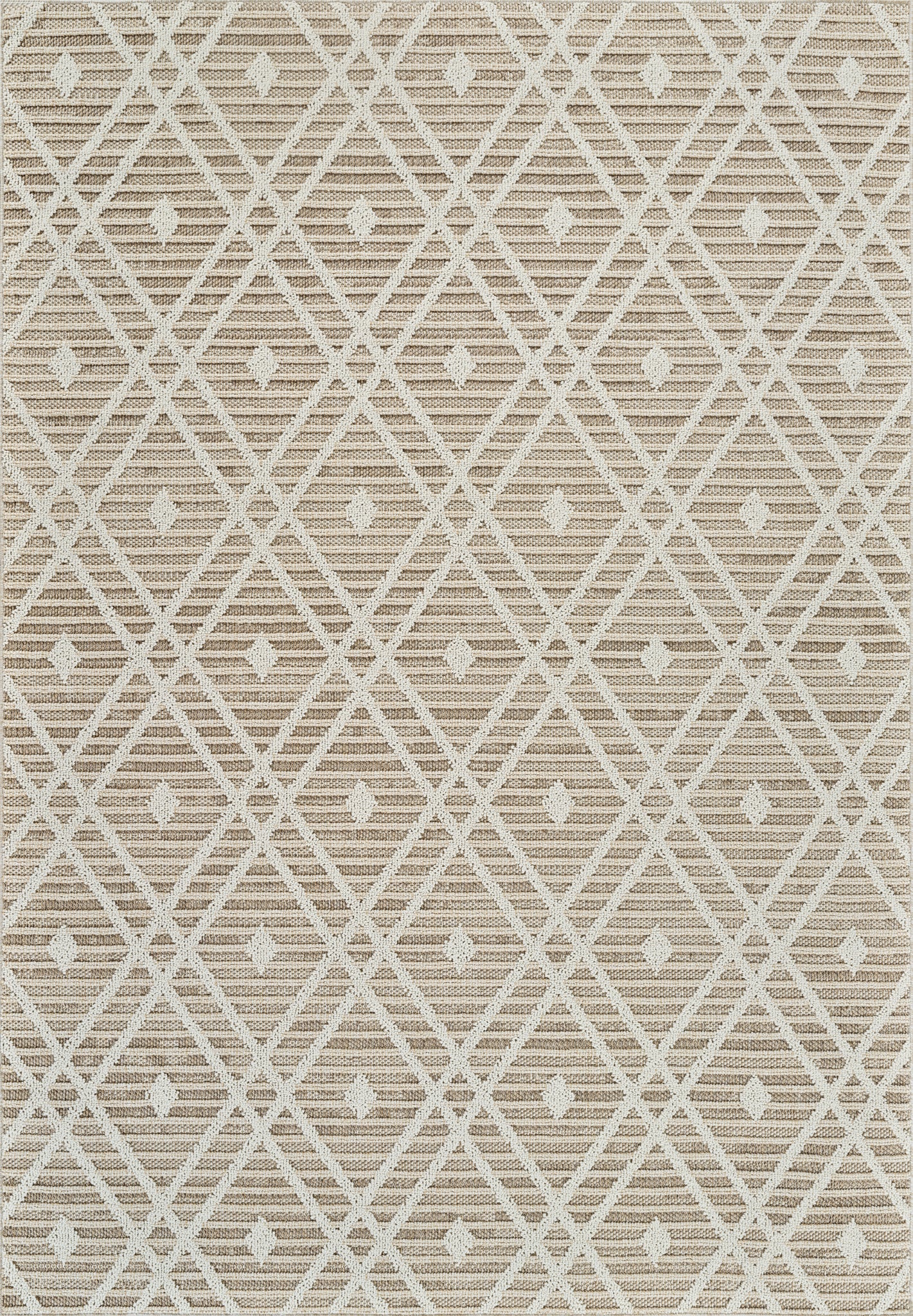 Hogar Abstract Modern Brown Rug