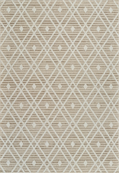 Hogar Abstract Modern Brown Rug