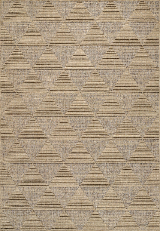 Hogar Abstract Modern Brown Rug